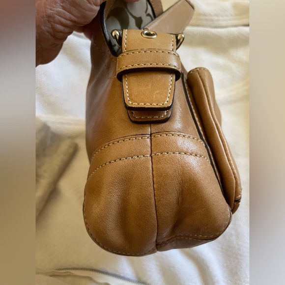 Coach 1446 MINI Vintage Soho Camel/Tan Leather Shoulder Bag
